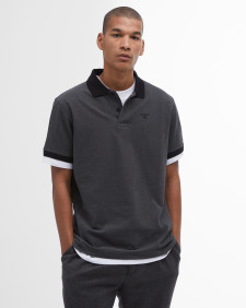 Essential Sports Mix Short-Sleeved Polo Shirt Classic Black
