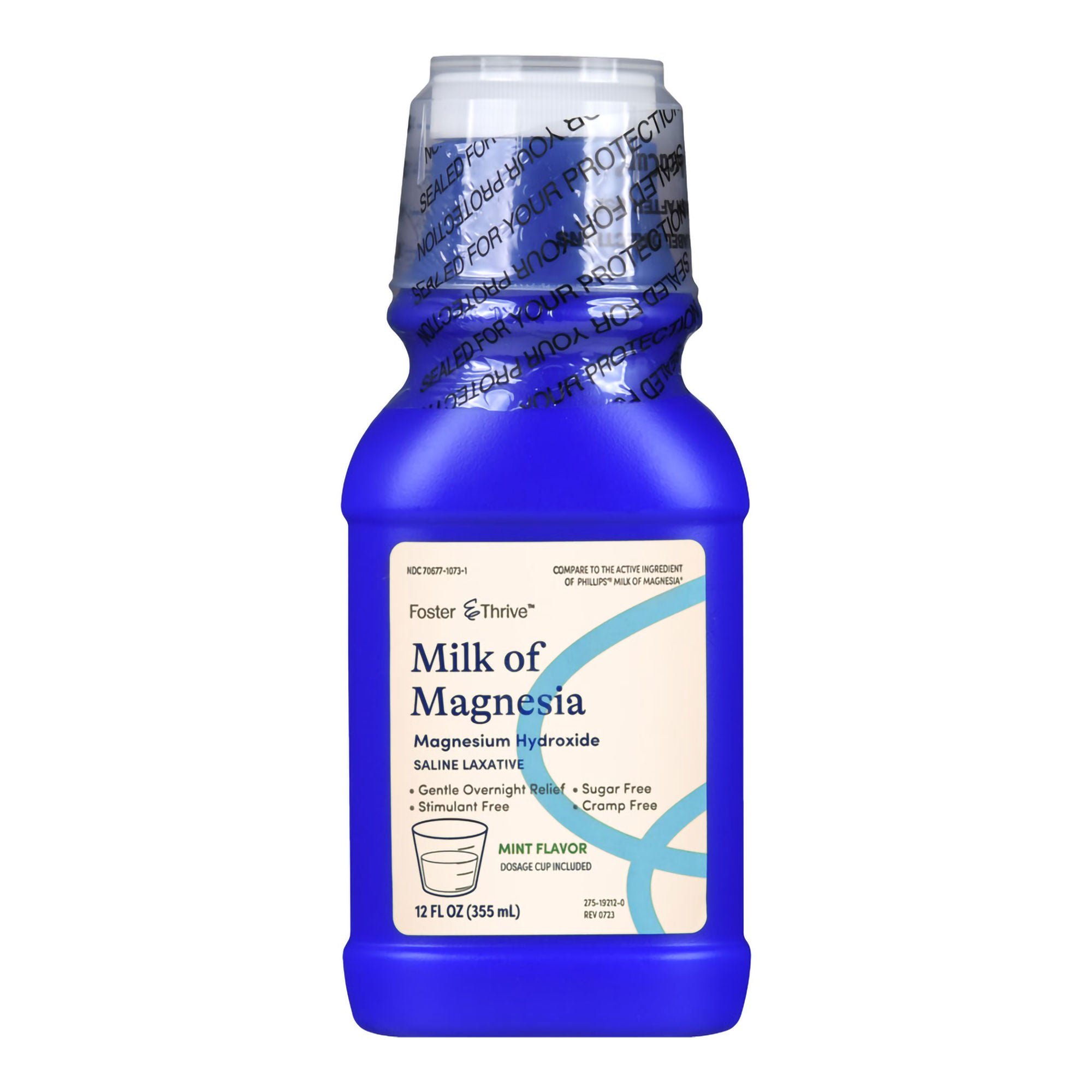 Foster & Thrive™ Milk of Magnesia Magnesium Hydroxide Liquid Mint