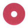 Boardwalk,  Buffing Round Floor Pad, 12", Red