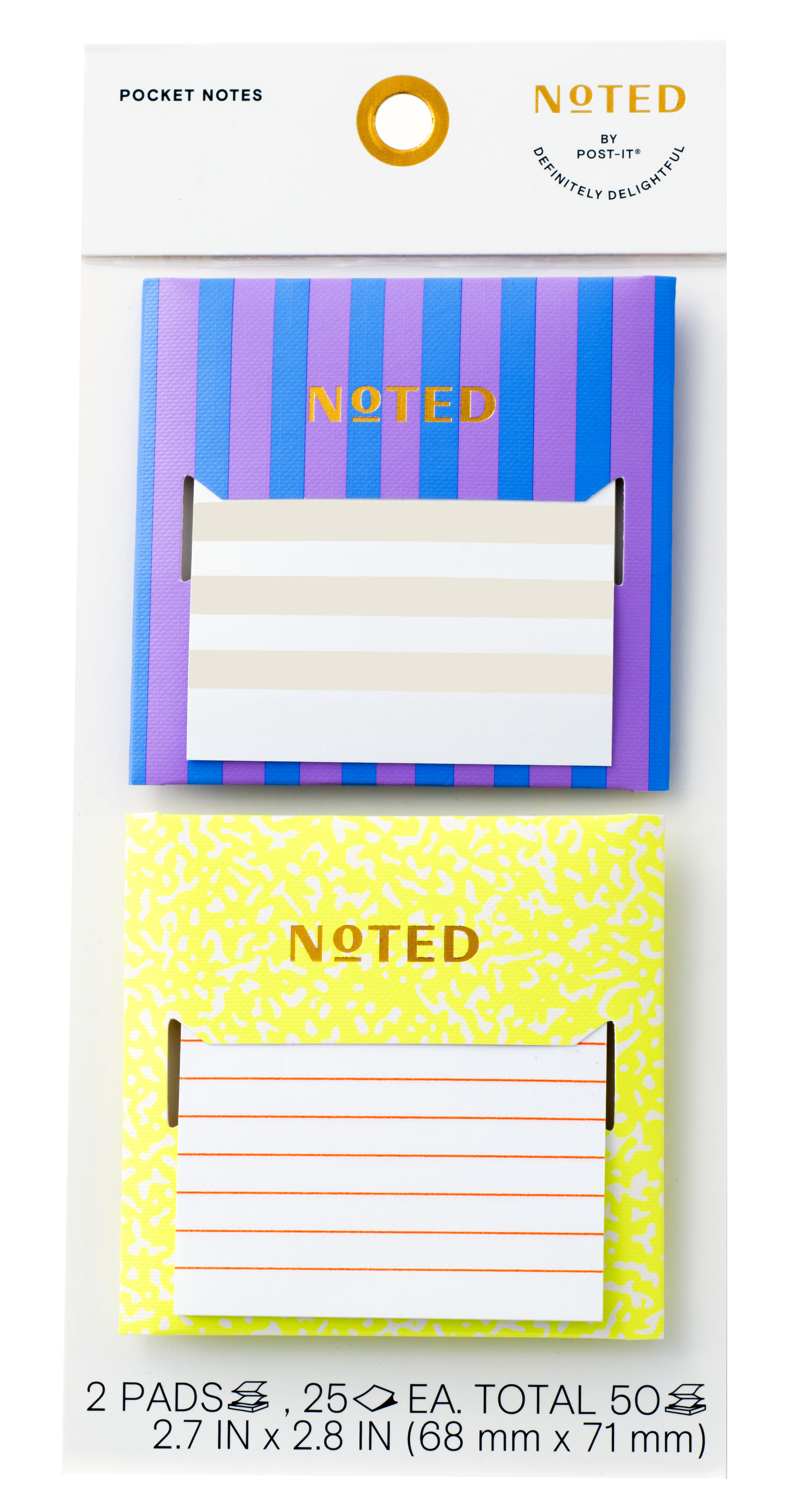 SKU 7100325283 | Post-it® Pocket Notes NTD9-PKT-1