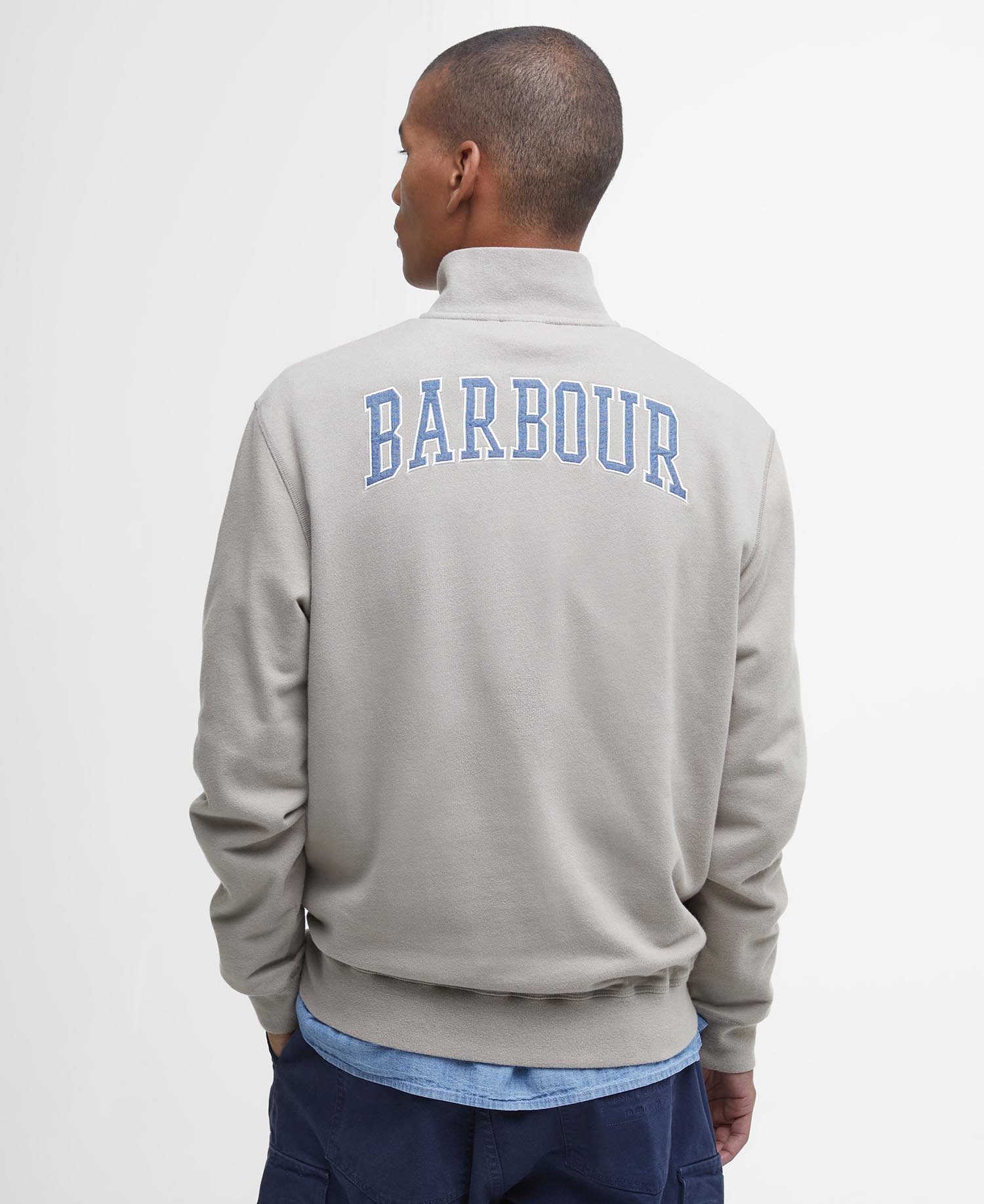 Maglione con zip corta Skipton image number 2