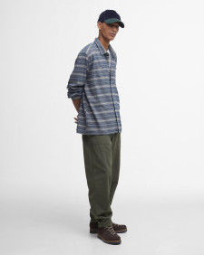 Hesledon Relaxed Long-Sleeved Shirt Classic Navy