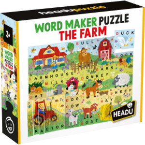 Word Maker Puzzle, The Farm