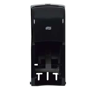 Tork, Twin T7 Elevation, Coreless Bath Tissue Dispenser, Black