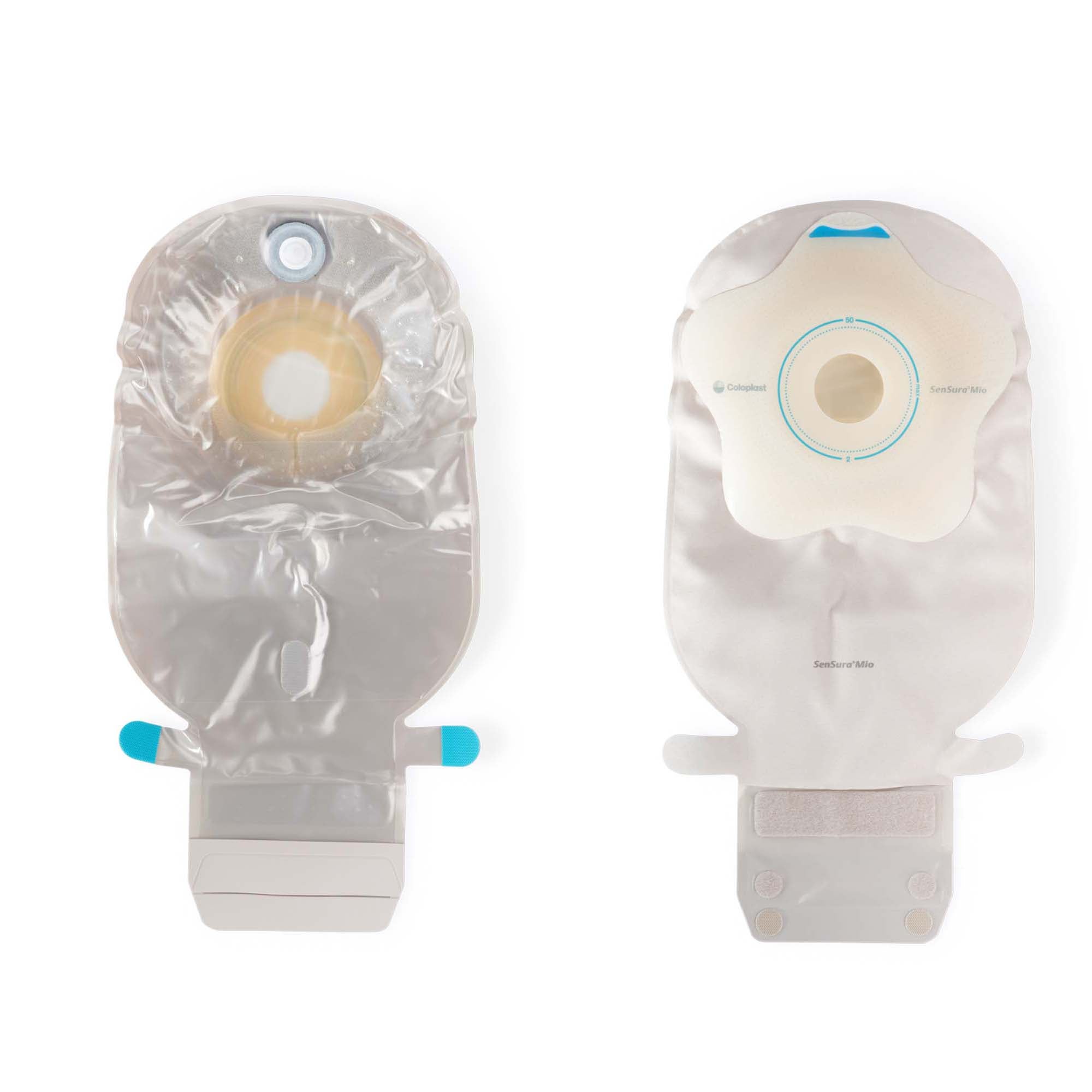 SenSura® Mio Convex Flip 1-Piece Transparent Ostomy Pouch, 30mm Stoma