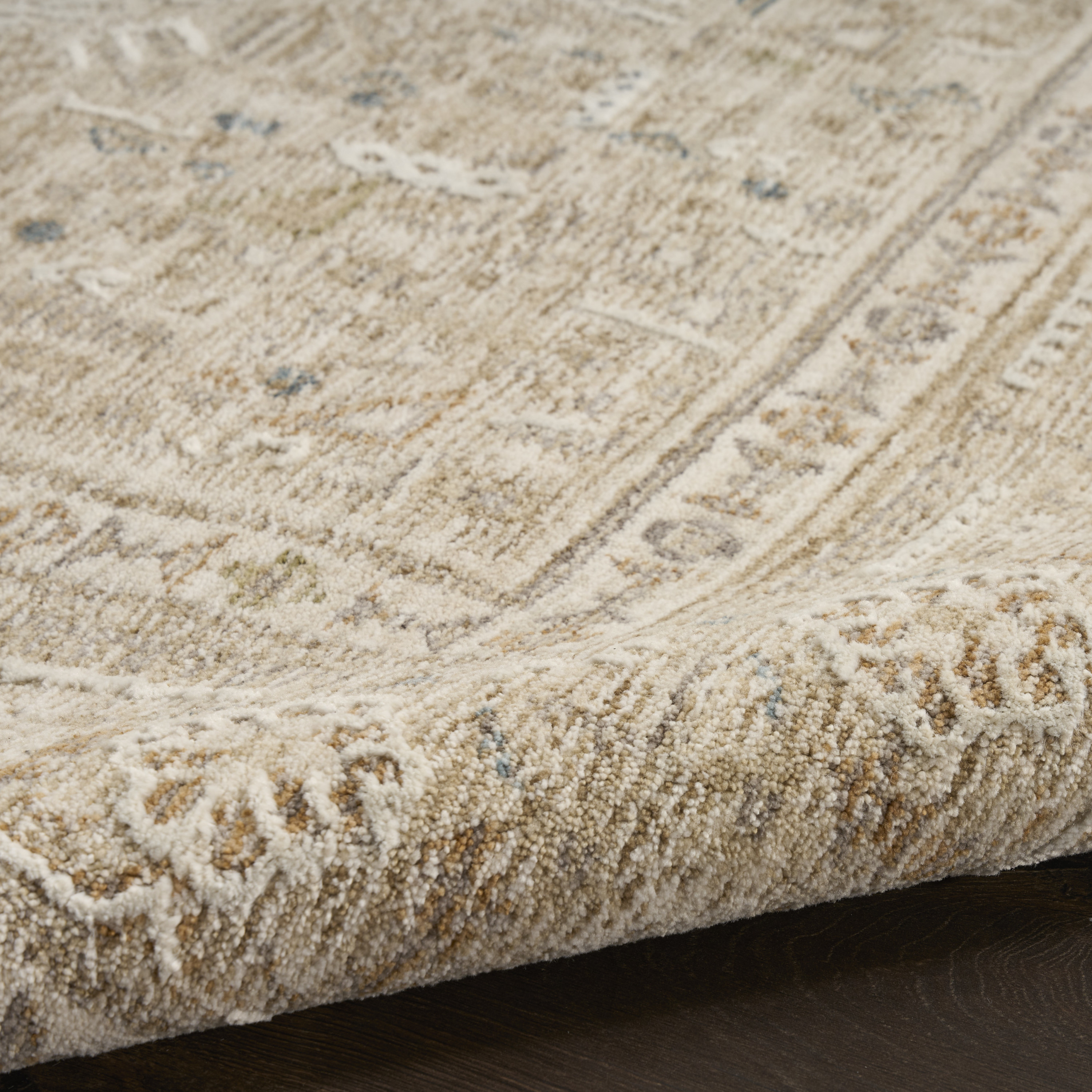 Nourison Retreat 9'6" x 13'2" Mocha Vintage Indoor Rug