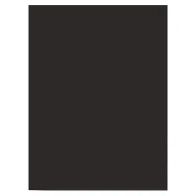Prang (Formerly SunWorks) Construction Paper, Black, 9" x 12", 100 Sheets