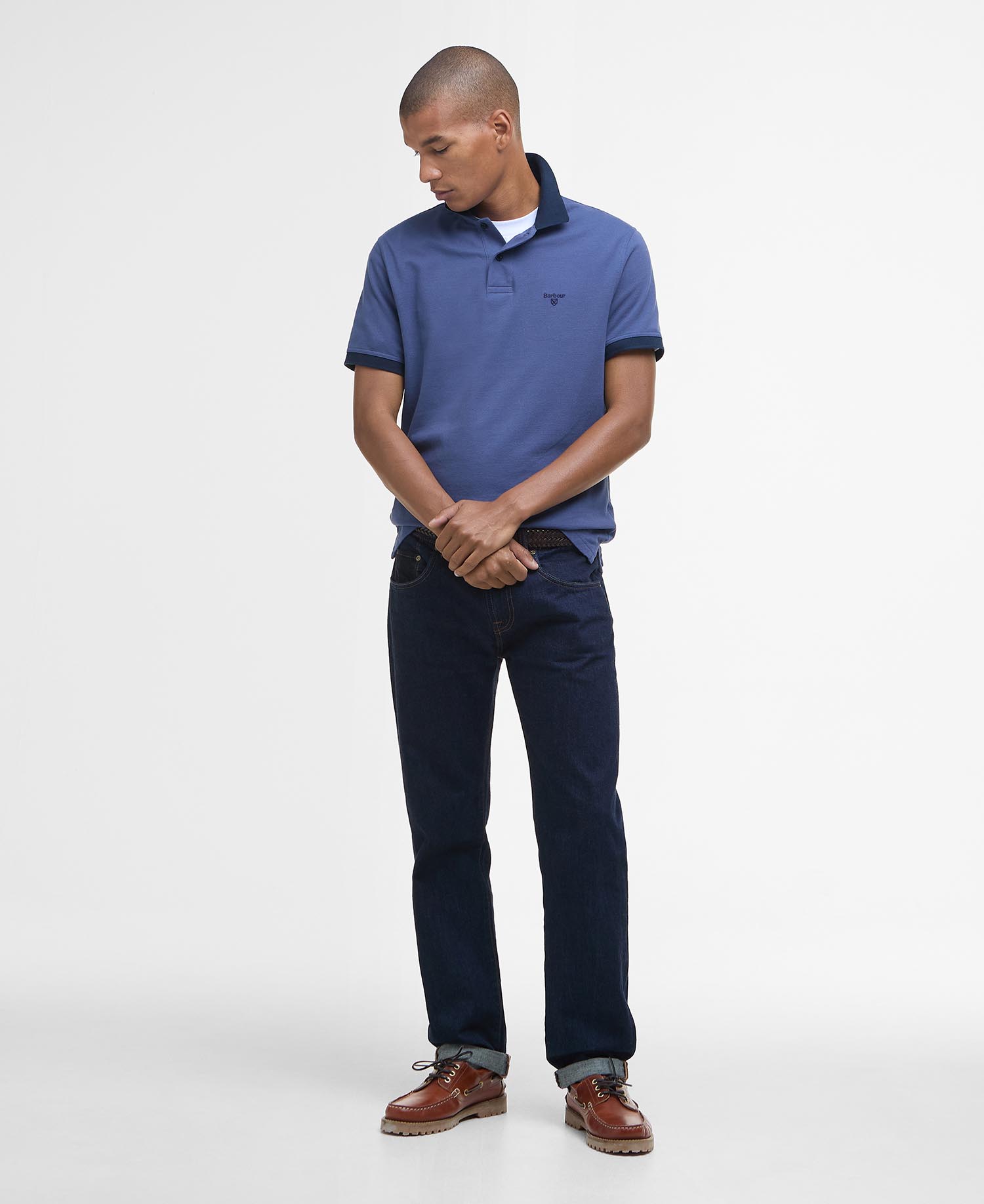 Lynmouth Tipped Polo Shirt image number 1
