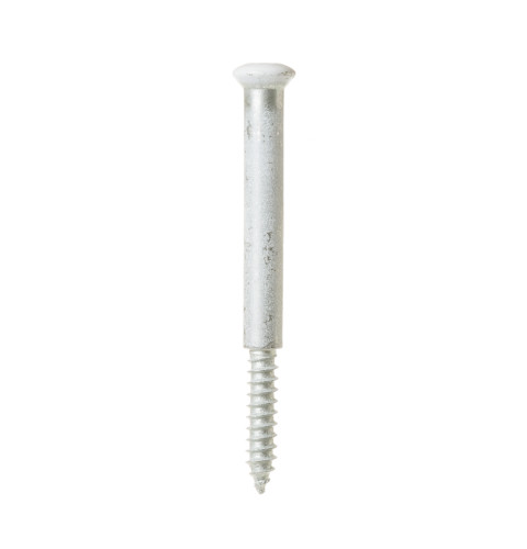 SCREW-MTG END CAP (WHITE)