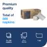 Tork, LinStyle® Valet Guest Towel, Napkins, 1 ply, White