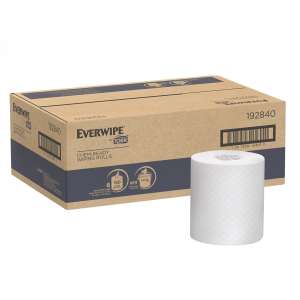Tork, Everwipe® Chem-Ready®, 1 ply, 5.25"x12.00", Synthetic, General Purpose Wipers, White