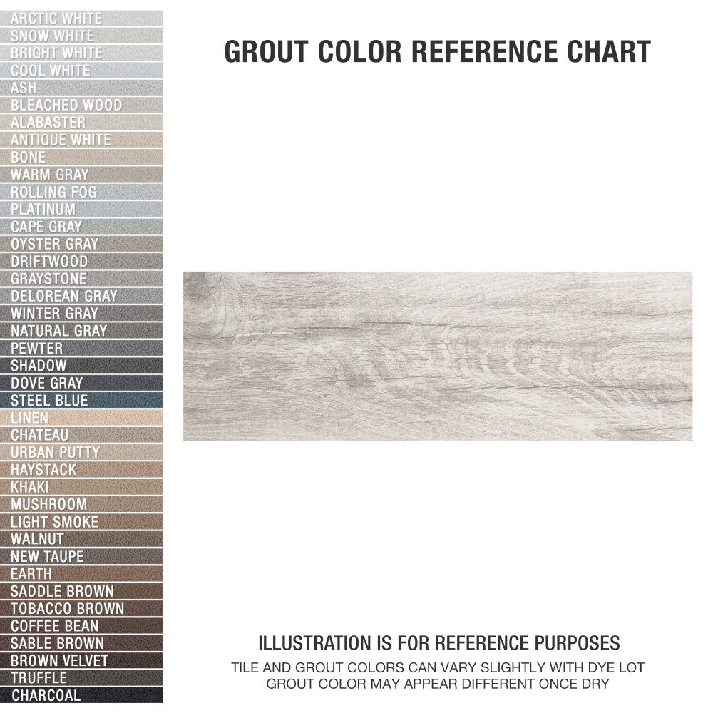 Ella Hill Bone 8 in. x 24-1/8 in. Ceramic Floor and Wall Tile