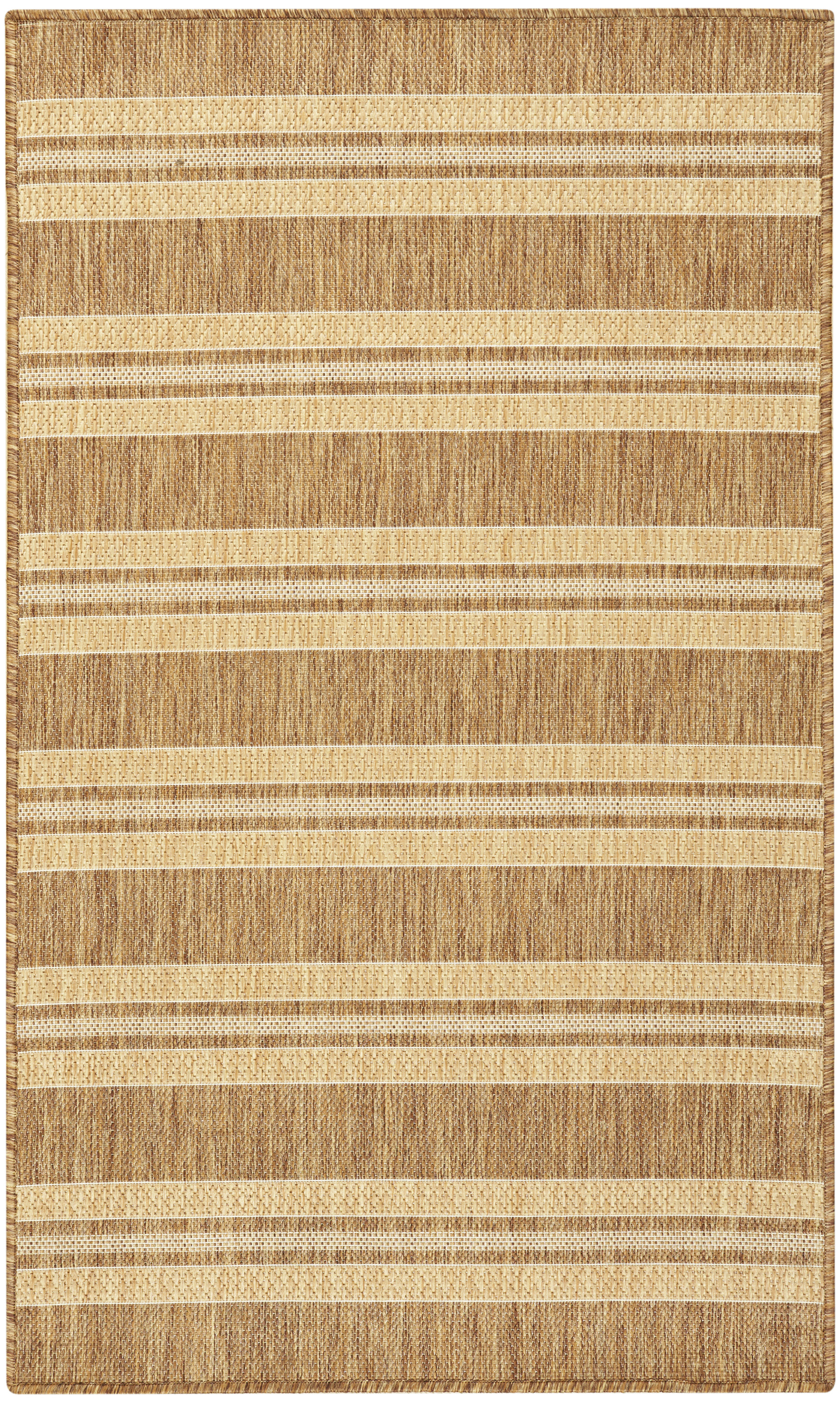 Nourison Horizon Indoor/Outdoor 3' x 5' Natural Modern Rug