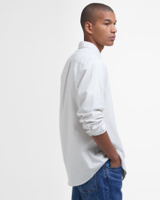 Oxford Tailored Long-Sleeved Shirt Oatmeal