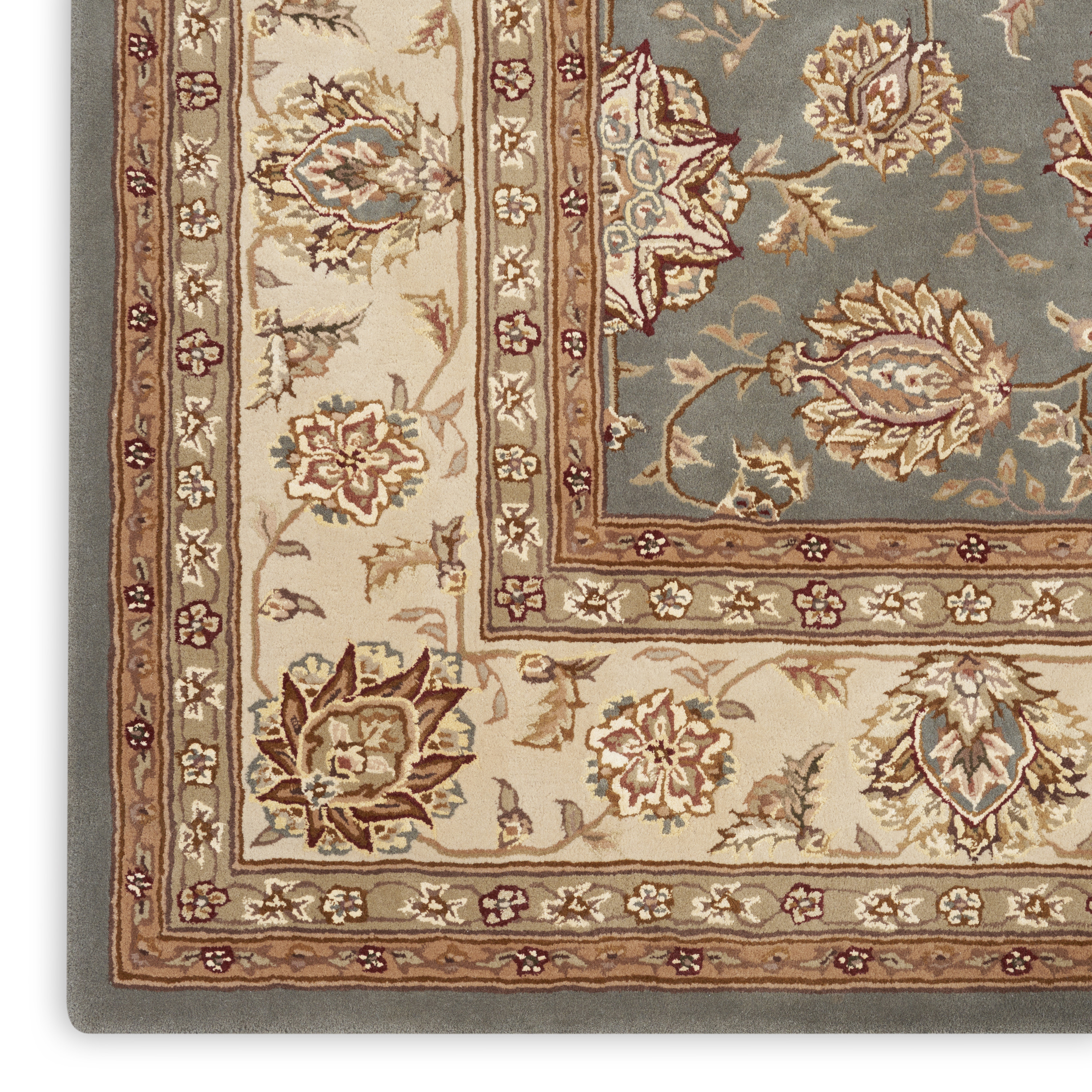 Nourison Nourison 2000 5'6" x 8'6" Blue Traditional Indoor Rug