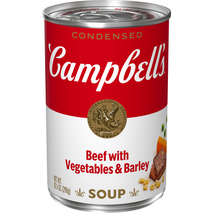 Beef with Vegetables & Barley Soup