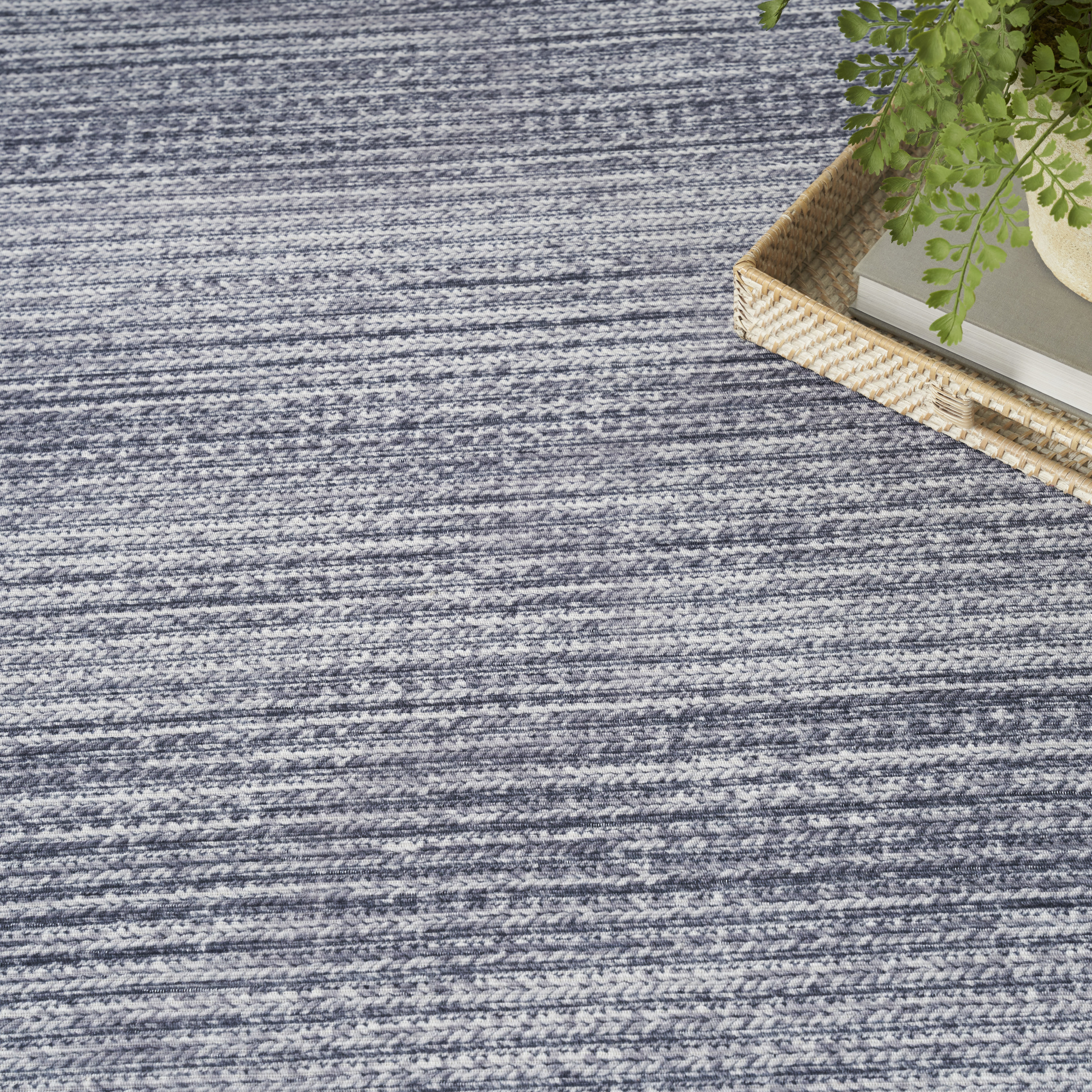 Nourison Nourison Washables 9'2" x 12' Grey Modern Indoor Rug