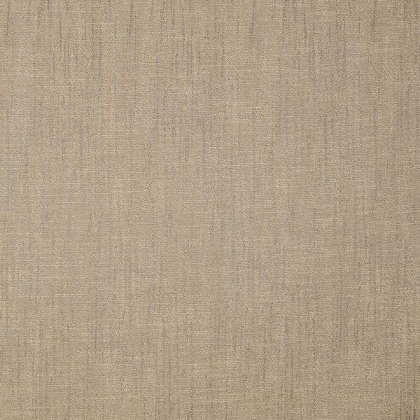 Beige woven-texture wallpaper covering the entire frame, showing fine vertical striations and subtle grain; evenly lit close-up of a neutral indoor wall.