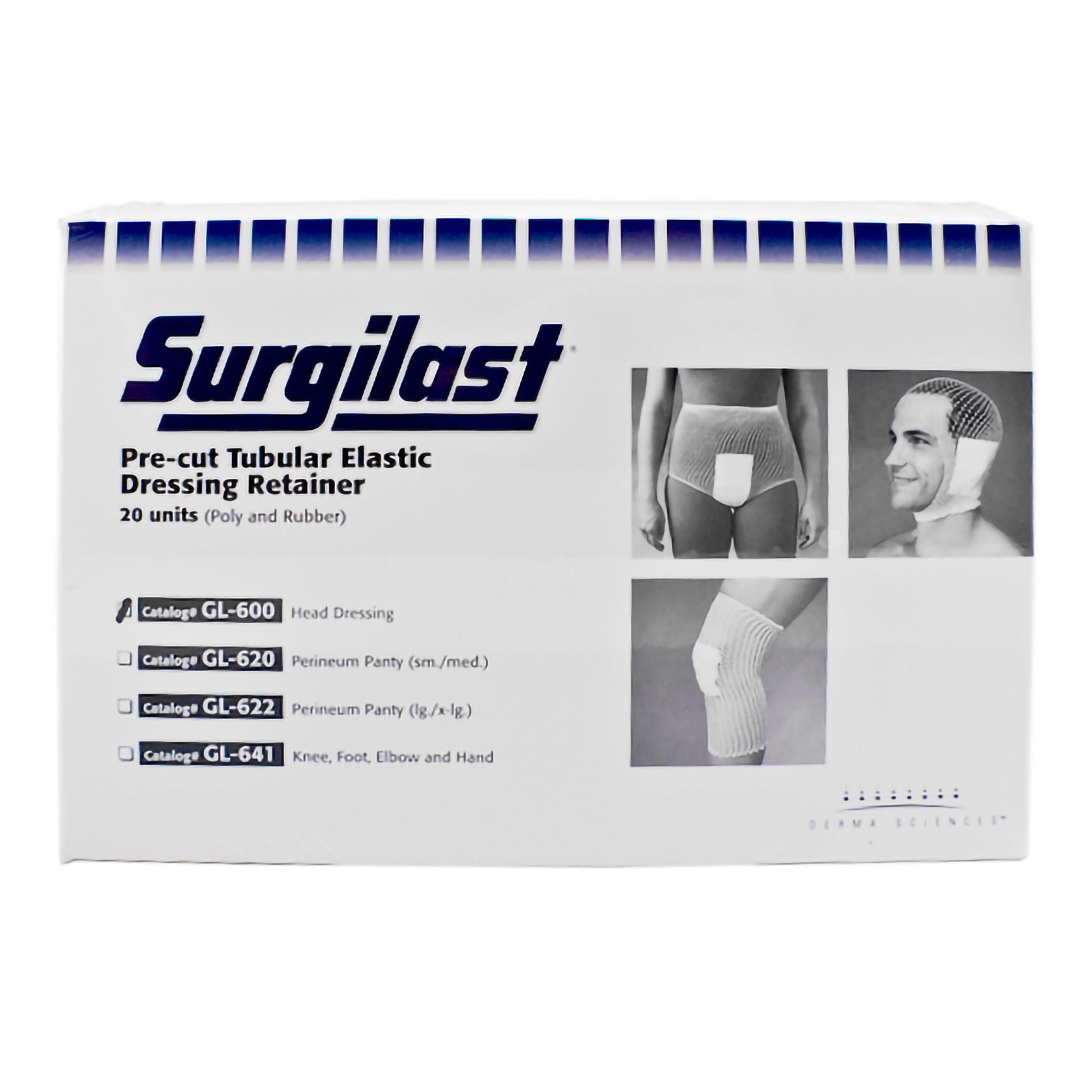 Surgilast® Pre-Cut Elastic Net Retainer Dressing for Heads