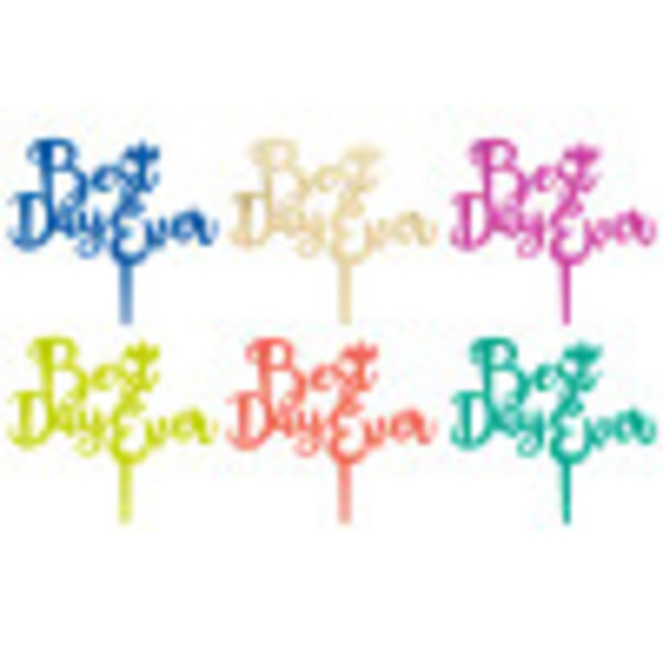 Best Day Ever Candle Holder DecoPac