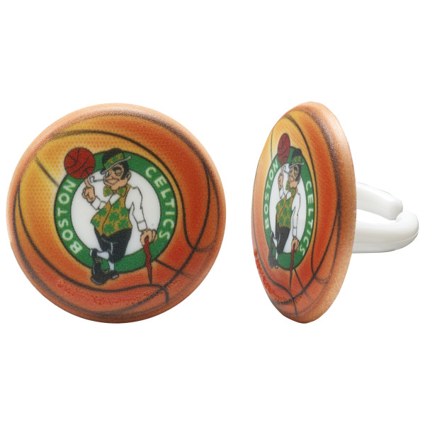 NBA Team Basketball Cupcake Rings