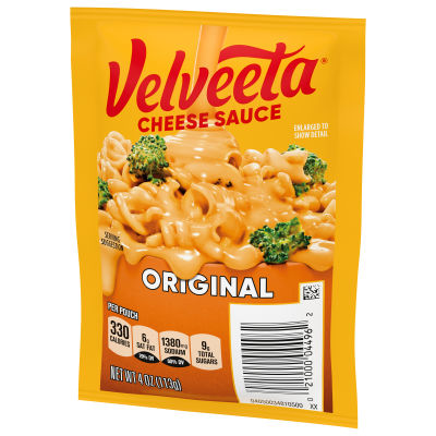 Velveeta Original Cheese Sauce Pouch, 4 oz Packet