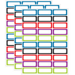 Ashley Productions&reg; Die-Cut Magnetic Foam Assorted Color Labels/Nameplates, 30 Per Pack, 3 Packs ASH10078-3
