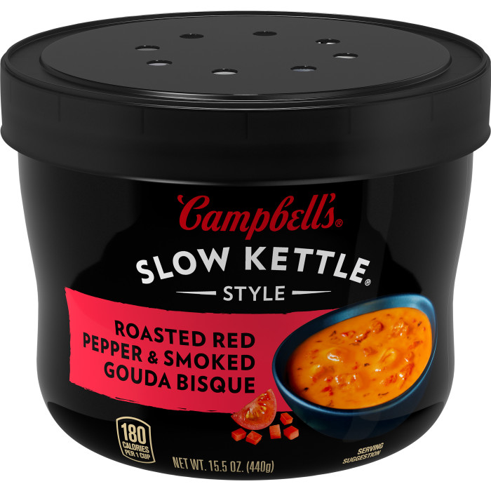 Roasted Red Pepper & Smoked Gouda Bisque