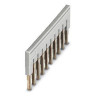 Terminal Block Plug-in Bridge Gray 10-Position 6.2 mm Pitch