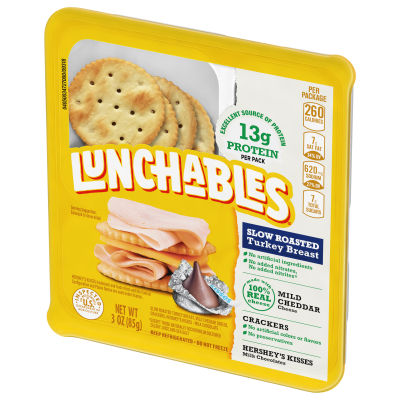 Lunchables Lunch Combinations Turkey & Cheddar
