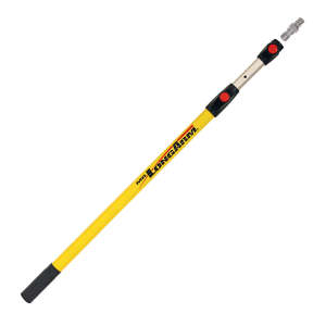 Mr. Long Arm, Inc, Smart-lok®, Extension Handle, 42", Fiberglass, Yellow