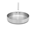 7 ½-quart Wear-Ever® aluminum sauté pan with natural finish and plated handle
