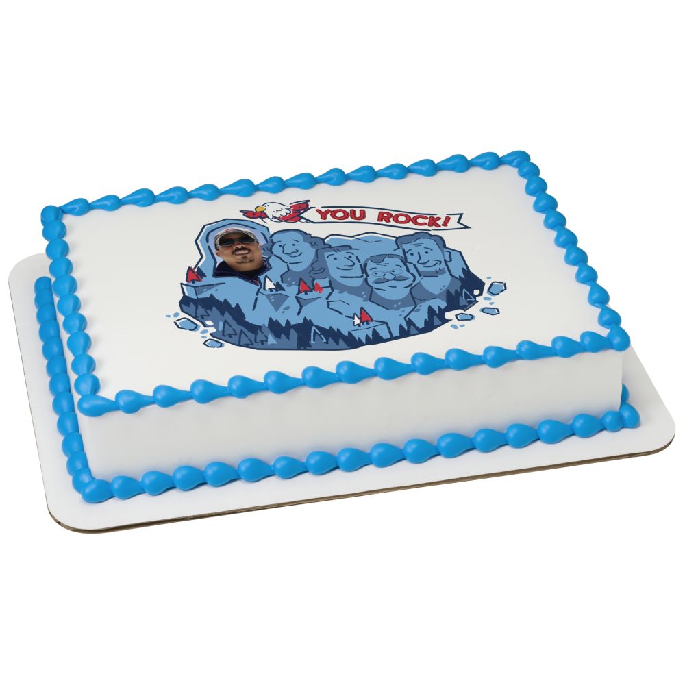 Image Cake Mount Rushmore