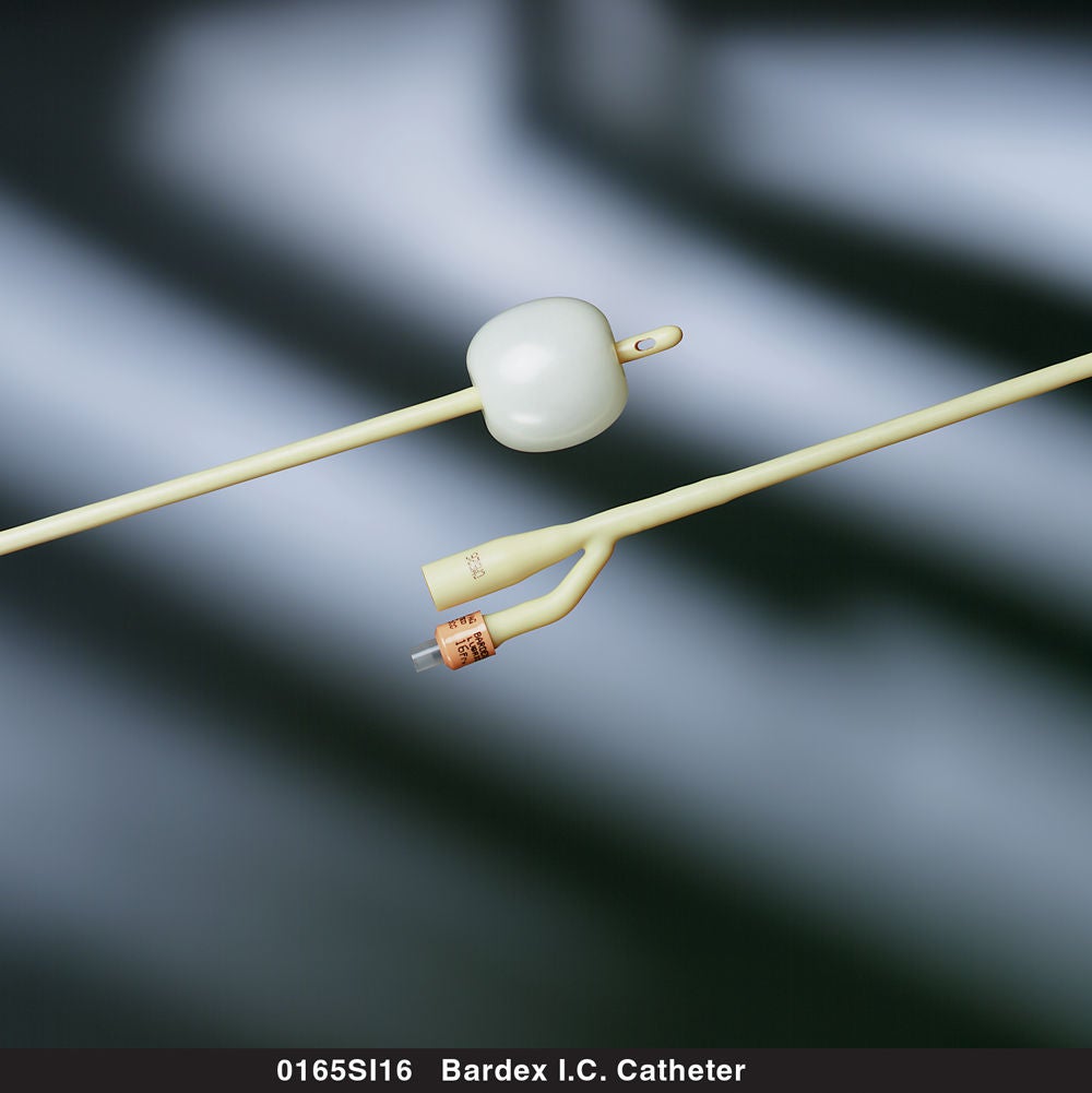Bardex® IC Foley Catheter, 16 Fr., 5 cc, Standard Tip