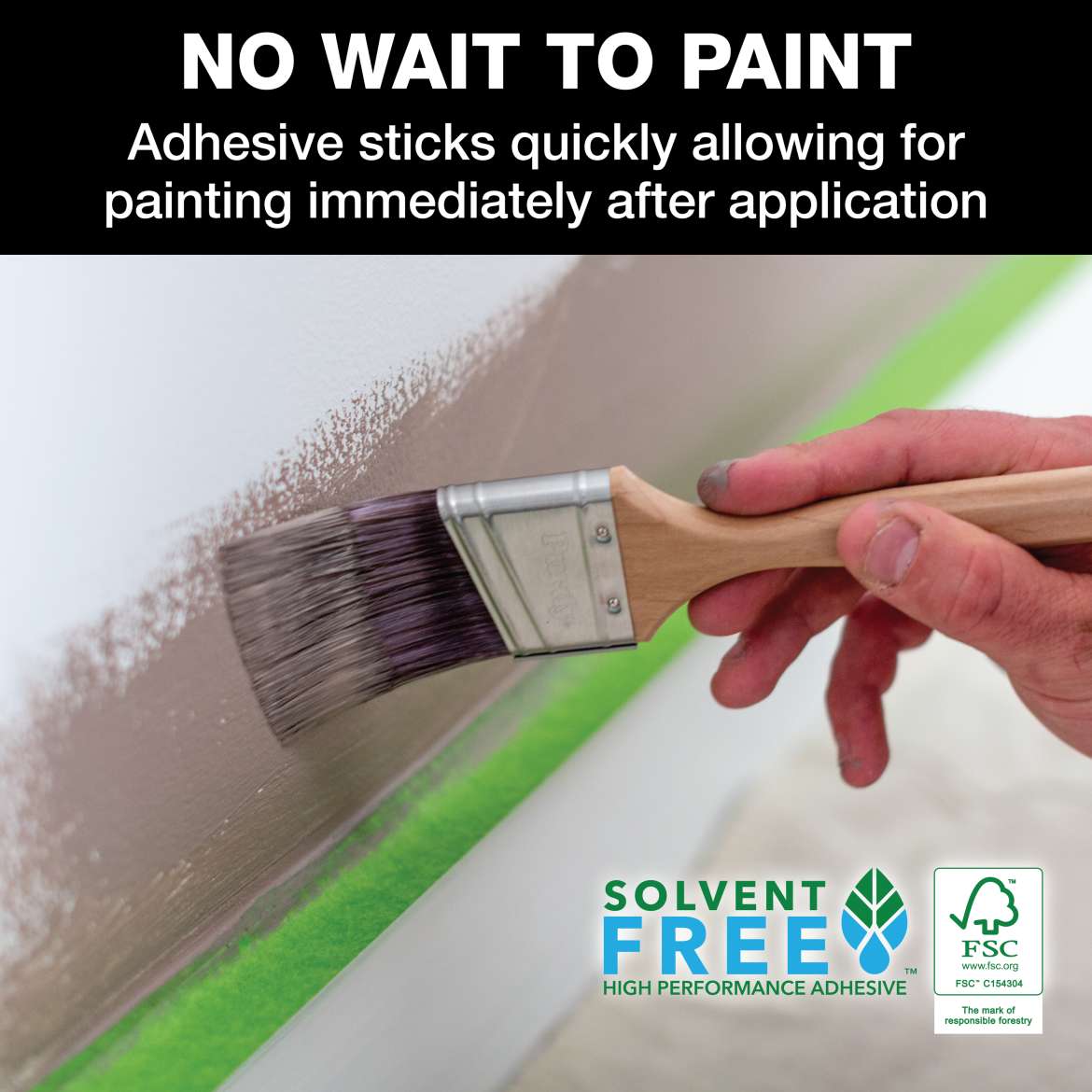 FrogTape<sup>®</sup> Multi-Surface Painter's Tape Application Image 4