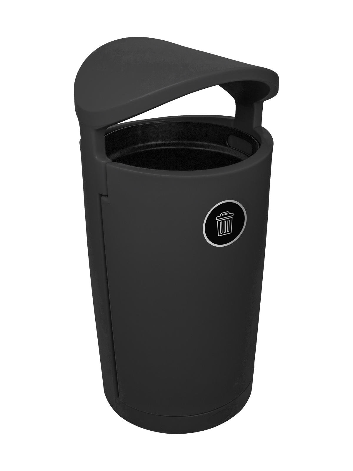 EURO – Single – Kit – Waste – Full – Charcoal Grey