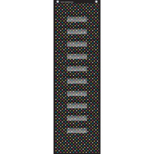 Chalkboard Brights 10 Pocket File Storage Pocket Chart