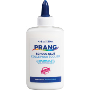 Glue Washable Liquid White School Glue - 4.4 oz, White