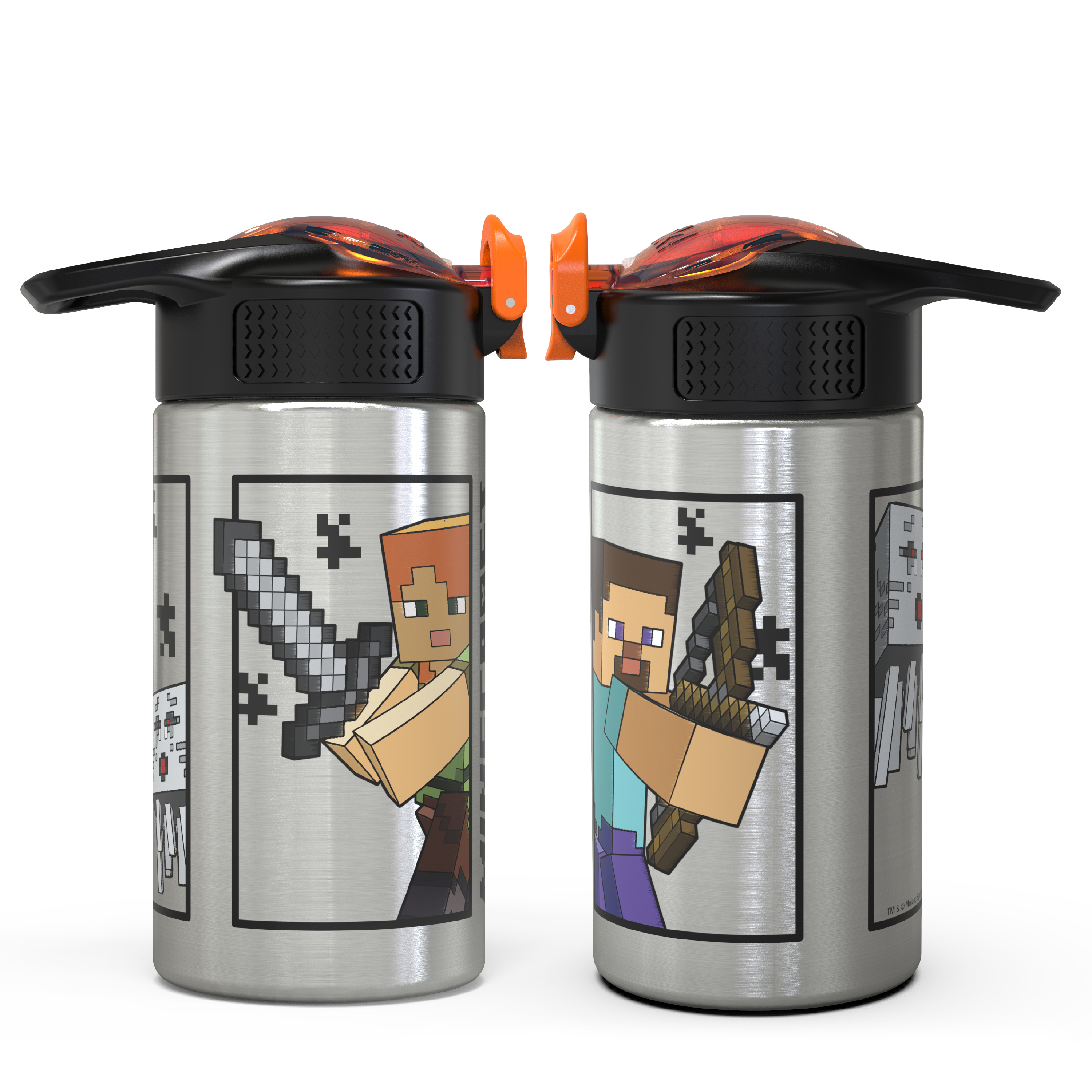 Minecraft 15.5 ounce Water Bottle, Steve and Alex slideshow image 14 Minecraft 15.5 ounce Water Bottle, Steve and Alex slideshow image 14