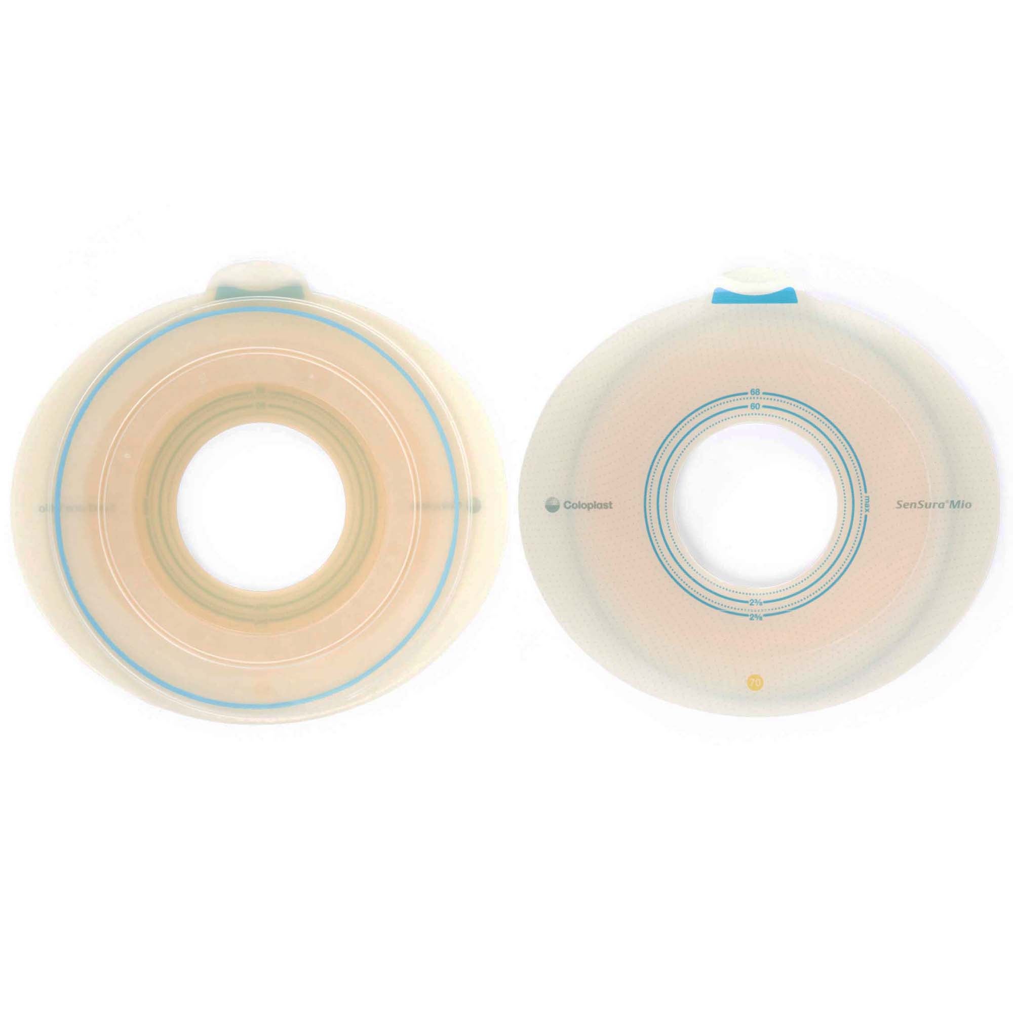 SenSura® Mio Flex Ostomy Barrier, 40 mm Stoma Opening, Red Color Match