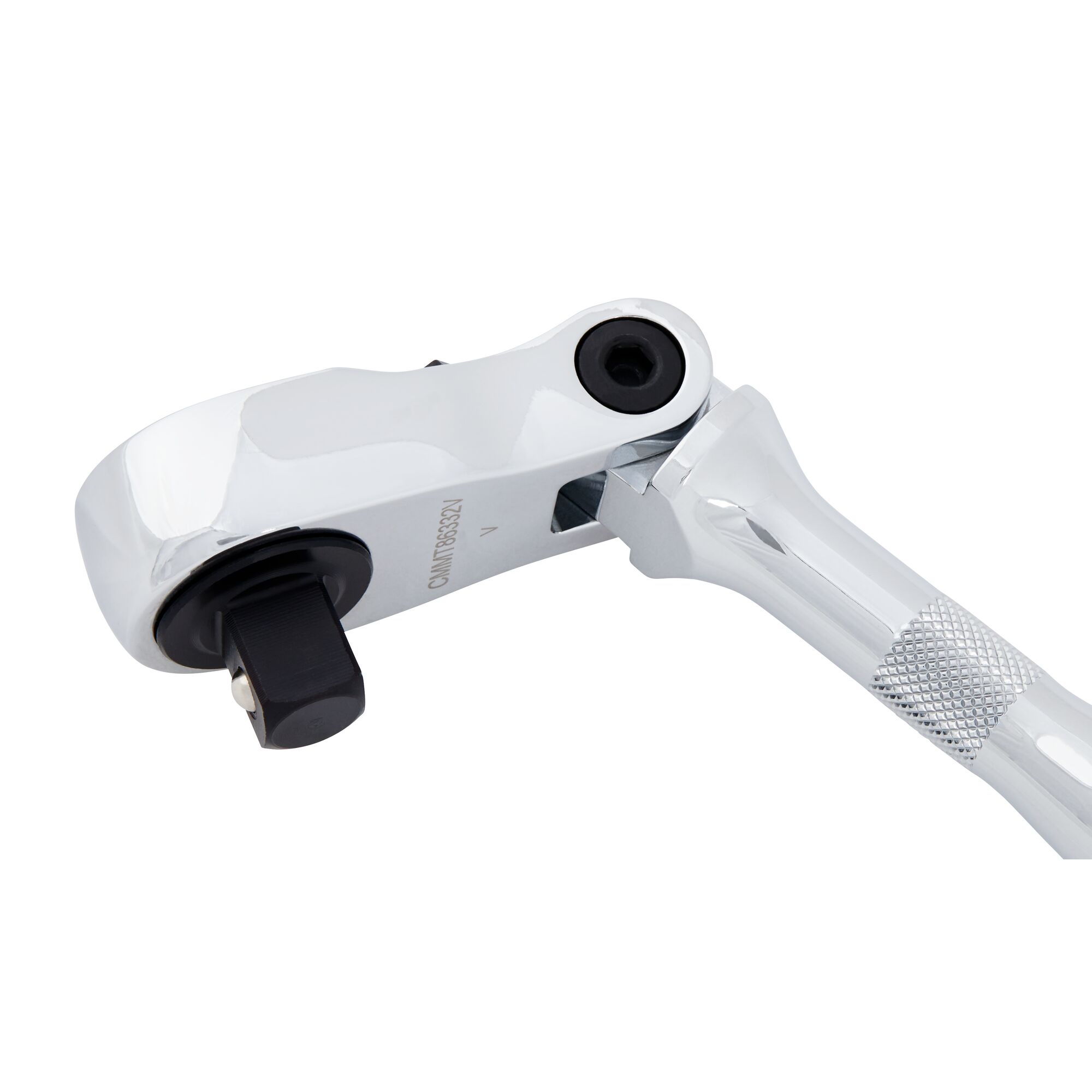 180 degrees articulating head feature in V series half inch drive flex head ratchet.