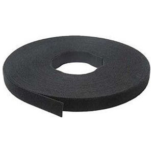 5/8 in. Black Lineal VELCRO® Brand ONE-WRAP® on 25YD rolls