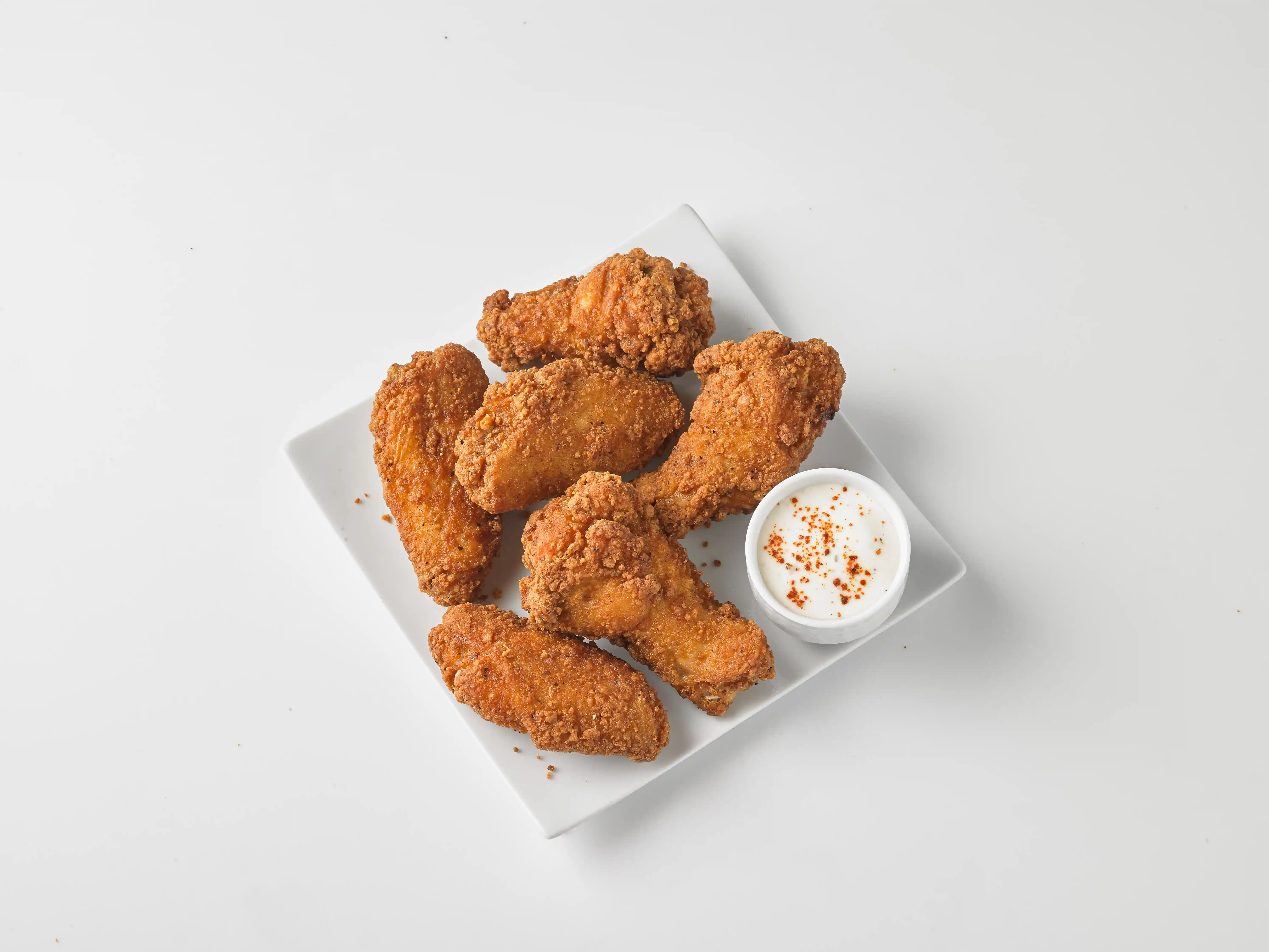 Tyson Red Label® NAE Fully Cooked Hot 'N Spicy Breaded Jumbo Bone-In Chicken Wings_image_01