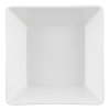 Medium square melamine cubic display bowl in blue