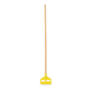 Rubbermaid Commercial, Invader®, Side-Gate Mop Handle, 54", Wood, Natural