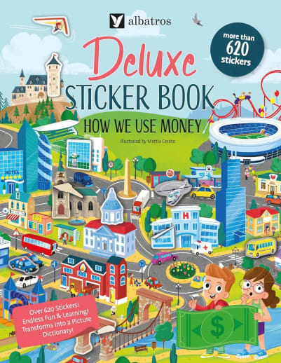 Deluxe Sticker Book: How We Use Money