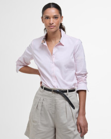 Derwent Regular Long-Sleeved Shirt Pink/Hessian Tartan