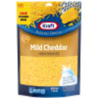 Kraft Mild Cheddar Shredded Cheese, 16 oz Bag