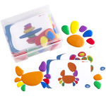 edxeducation&reg; Rainbow Pebbles - Set of 36 + 40 Activities CTU13208