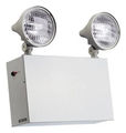 Sure-Lites® HR Series Emergency Lighting Steel 120/277V ac 60 Hz Incandescent Lamp White 17 L x 16.8 H x 8 W in.